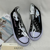 Cartoon-Style Casual Canvas Shoes
