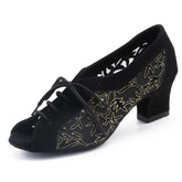 Women's Suede 4.8cm Heel Ballroom Dance Shoes/Latin Shoes