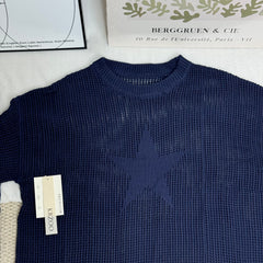 Sexy Openwork Knit Cover-Up Sweater