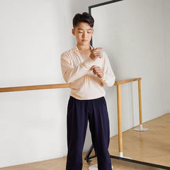 Boy's Long-sleeved Dance Practice Tops Dancewear