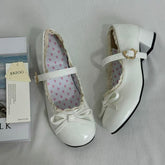 Versatile Low-Cut Bow Shoes