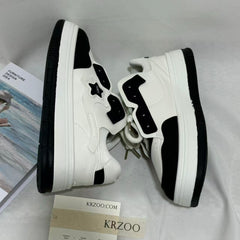 Lightweight Thick-Soled Casual Sneakers