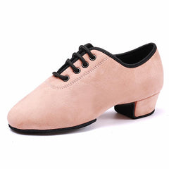 Women's Suede 3.5cm Heel Teaching & Practice Shoes Ballroom Dance Shoes