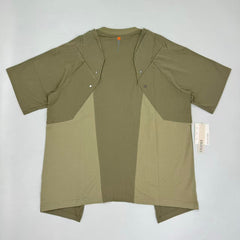 Pure cotton multi-color double-shoulder sleeve short-sleeved T-shirt