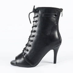 Women's Rubber Sole Customized Heel Dance Heels DanceBoots Salsa JazDance Shoes