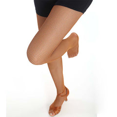 Women's Professional Hard Mesh Latin Dance Socks Dance Competition Socks Pantyhose Tights