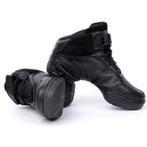 Women's Real Leather 3.5cm Heels Teaching & Practice Shoes Dance Sneakers