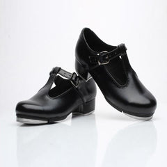 Women's Black 3cm Heel Tap Shoes Dance Shoes
