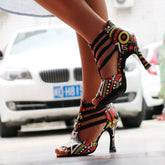 Women's Leatherette Customized HeelSalsa Shoes/Dance Boots Ballroom Dance Shoes