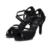 Women's Sude Customized Heel Latin Shoes/Ballroom Dance Shoes