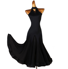 Customisable-Women's Sleeveless Modern Dance Performance Dress Ballroom Dance Dress