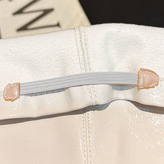 Women's 7cm/9cm Heel Rubber Sole Leatherette JazDance Boots Rubber Sole Pole Dancing Shoes