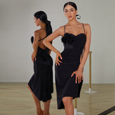 Women's Sleeveless Backless Dance Dress DanceWear Training Performance Dress