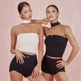 Women's Milk Silk Latin Dance Tops DanceWear Training Performance Dance Tops