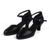 Women's Leatherette Rubber Sole 3.5cm/5.5cm Heels Modern Shoes Ballroom Dance Shoes