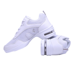 Women's Mesh JazShoes Lace-up Dance Sneakers