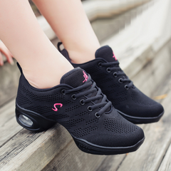 Women's Mesh JazShoes Lace-up Dance Sneakers