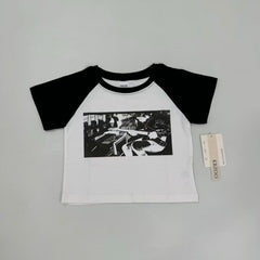 Band jacket with shoulder-sleeve short sleeves