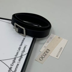 Rectangular buckle versatile belt