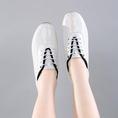Women's Real Leather 3cm/5cm Teaching & Practice Shoes Ballroom Dance Shoes