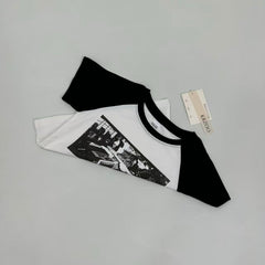 Band jacket with shoulder-sleeve short sleeves
