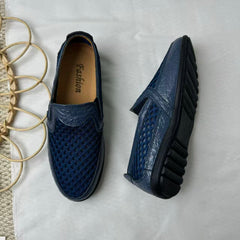 Breathable Mesh Leather Shoes