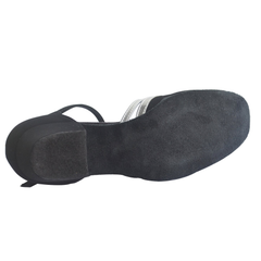 Women's Black Suede 3.5cm Heels Ballroom Dance Shoes Swing Dance Shoes