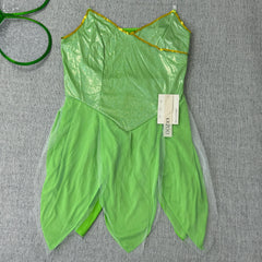 The fringed skirt of the fairy's wings