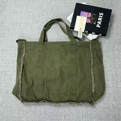 Tote bag with canvas strap