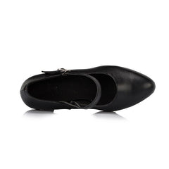 Women's Leatherette Customized Heel Ballroom Dance Shoes Character Shoes
