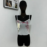 Cropped Lace Undershirt