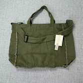 Tote bag with canvas strap
