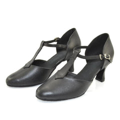 Women's Leatherette Customized Heel Ballroom Dance Shoes Modern Shoes