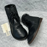 Leather soft leather sole marten boots