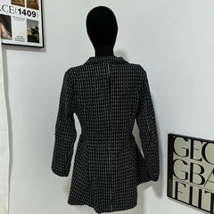 Chanel-Style Double-Breasted Wool Coat