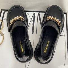 Slip-On British Style Leather Shoes