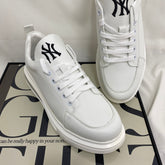Low-Top Versatile Breathable White Shoes