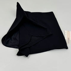 Irregular half-length wrap-around short skirt