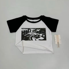 Band jacket with shoulder-sleeve short sleeves
