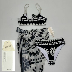 Bohemian print bikini set
