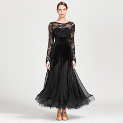 Women's Practice Dress Performance Dress Modern Dress Ballroom Dance Dress