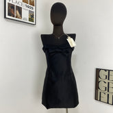 Bow-Tie Strap Dress