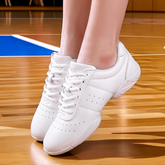 Women's PU JazShoes Lace-up Dance Sneakers