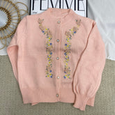 Chanel-Style Embroidered Cardigan
