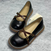 Heeled shoes with thick soles