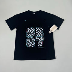 Cotton printed short-sleeved T-shirt