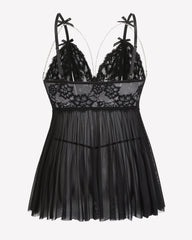 Plus Size Lace Babydoll Nighty