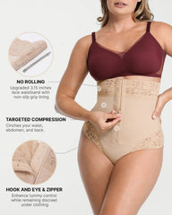 Bare Essentialsâ„?AirSlim® High-Waisted Polka Dot Shaping Thong