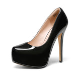 High Heel Platform Pumps