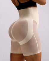 BOOT-YEAHâ„?MeshSmoothâ„?High-Waisted Mid Thigh Short